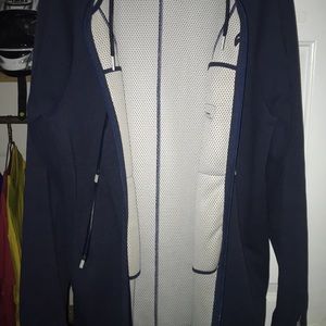 Jordan fleech tech hooded zip up parka